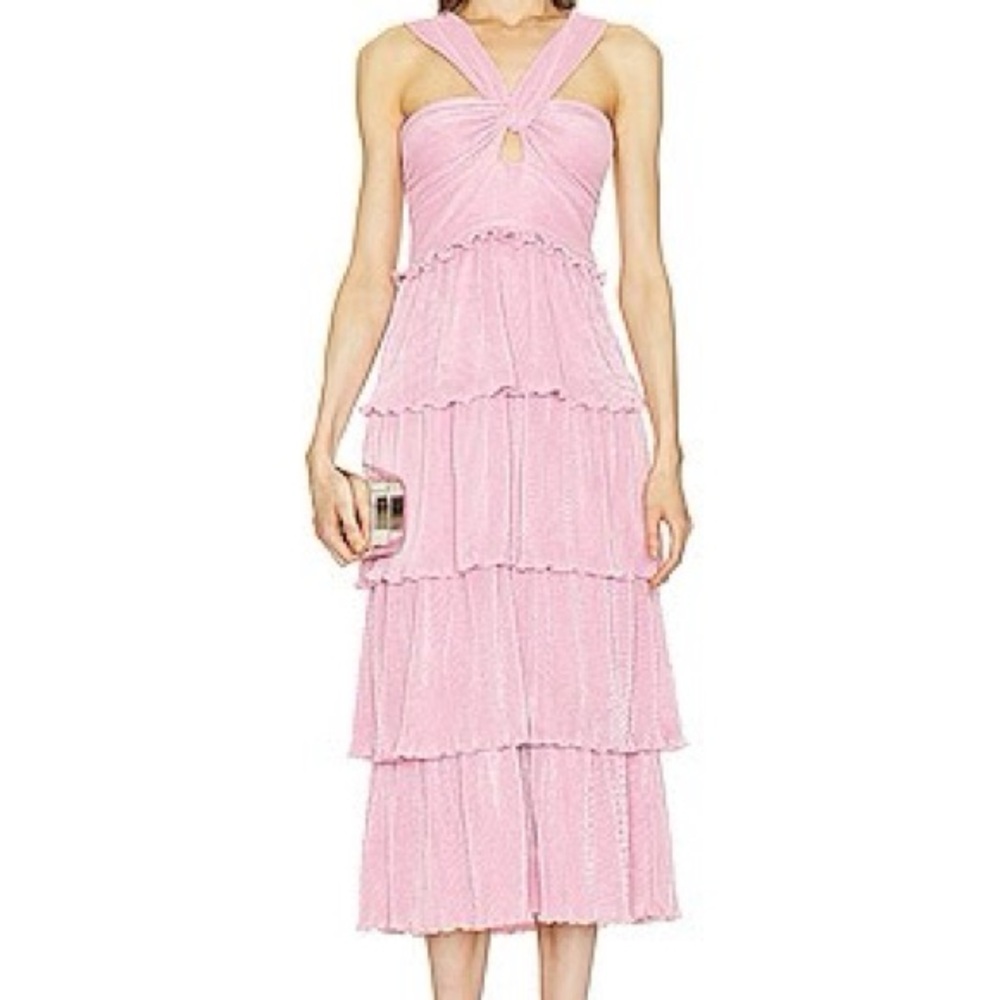 Revolve Esperanza Dress in Bubblegum